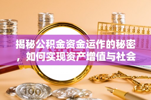金水揭秘公积金资金运作的秘密，如何实现资产增值与社会福利双赢？