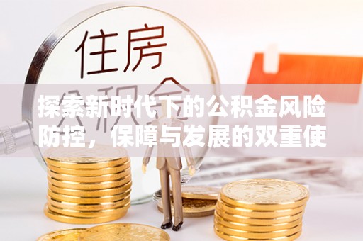 金水探索新时代下的公积金风险防控，保障与发展的双重使命