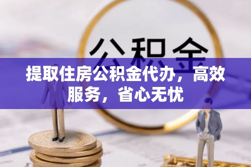 金水提取住房公积金代办，高效服务，省心无忧