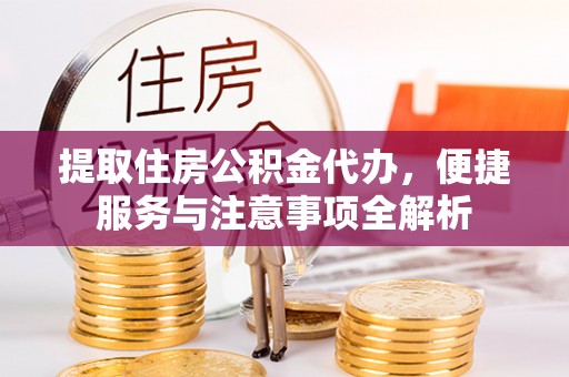 金水提取住房公积金代办，便捷服务与注意事项全解析