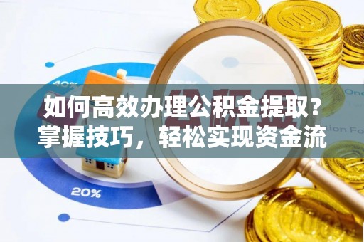 金水如何高效办理公积金提取？掌握技巧，轻松实现资金流动