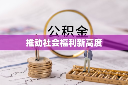 金水推动社会福利新高度