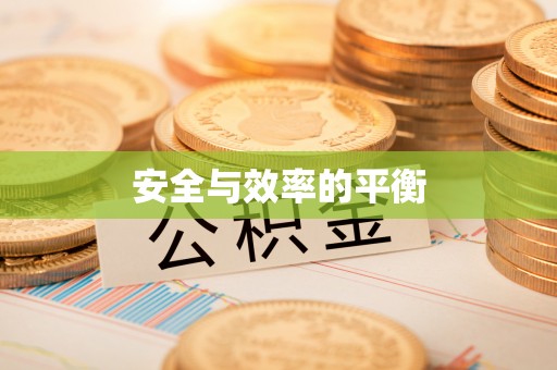 金水安全与效率的平衡